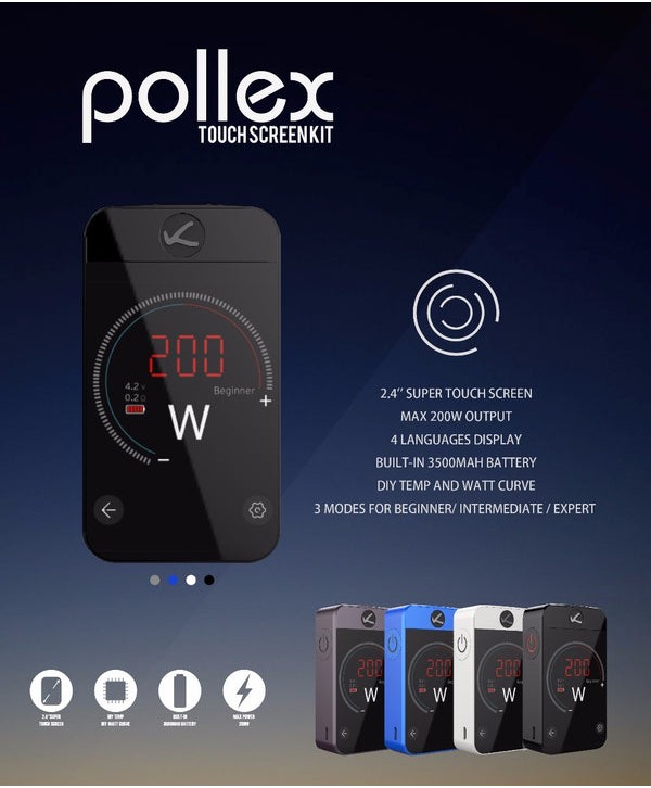 Kangertech Pollex Touch Screen TC Box Mod 3500mAh