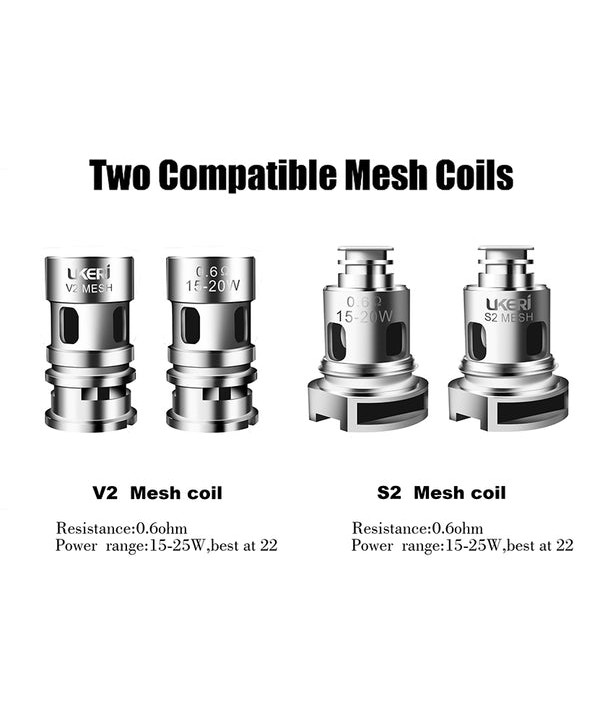 Ukeri Mesh Coil 5pcs/pack for Brave/Magik Kit