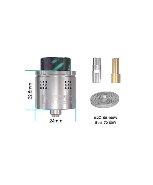 Vandy Vape Maze Sub Ohm BF RDA Atomizer (2ML)